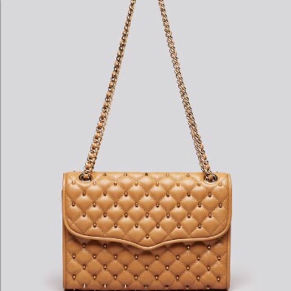 Rebecca Minkoff Studded Affair quilted leather crossbody bag